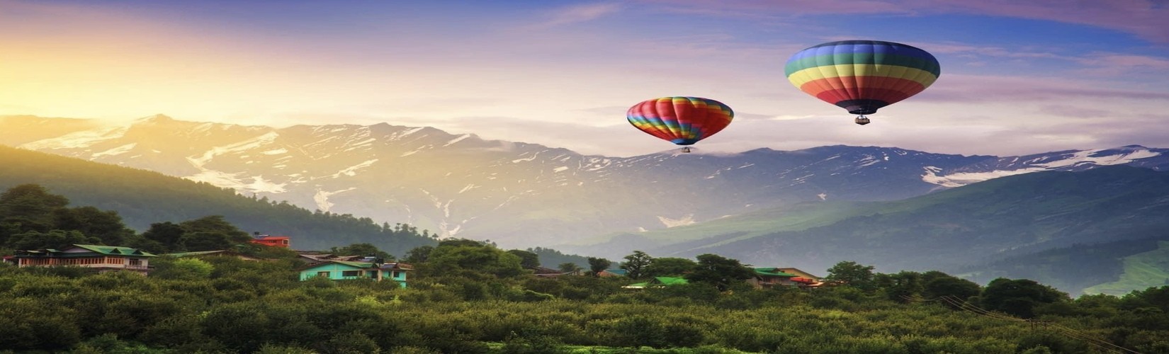 Hot air Balloon in Pokhara Nepal